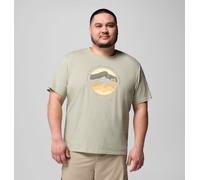Columbia - Camiseta con estampado Path Lake™ II - Talla grande - Verde - Talla 2X - Hombre