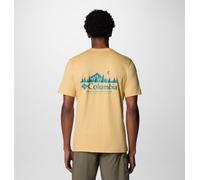 Columbia - Camiseta de algodón orgánico Rapid Ridge™ II - Amarillo - Talla M - Hombre