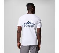 Columbia - Camiseta de algodón orgánico Rapid Ridge™ II - Blanco - Talla M - Hombre