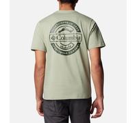 Columbia - Camiseta de algodón orgánico Rapid Ridge™ II - Verde - Talla M - Hombre