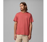 Columbia - Camiseta de algodón orgánico - Rojo - Talla M - Hombre