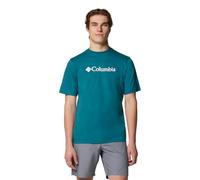 Columbia Csc Basic Logo Short Sleeve men's river blue, csc branded M