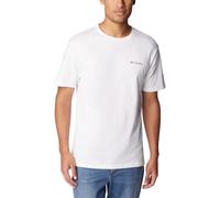 Camiseta de montaña columbia csc basic logo™ blanco hombre M