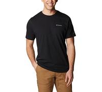 Columbia - Camiseta de Manga Corta para Hombre Thistletown Hills, Negro -, 4X Alto
