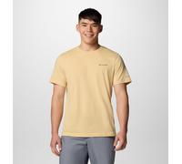 Columbia Thistletown Hills Camiseta de Manga Corta para Hombre, Color Sand Dune Heather, Talla L