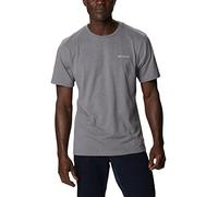 Columbia Camiseta de Manga Corta Thistletown Hills para Hombre, City Grey Heather, 3X