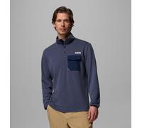 Columbia - Camiseta de manga larga con cierre medio PFG Uncharted™ - Azul - Talla M - Hombre