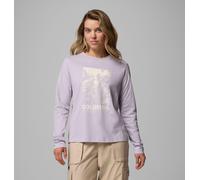 Columbia - Camiseta de manga larga con estampado Rolling Bend™ - Violeta - Talla M - Mujer
