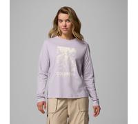 Columbia - Camiseta de manga larga con estampado Rolling Bend™ - Violeta - Talla XS - Mujer