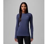 Columbia Midweight Stretch Long Sleeve Top, Ropa Interior Camiseta Térmica para Mujer, Nocturnal, Talla L