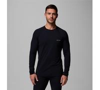 Columbia Midweight Stretch Long Sleeve Top, Ropa Interior Camiseta Térmica para Hombre, Black, Talla XL