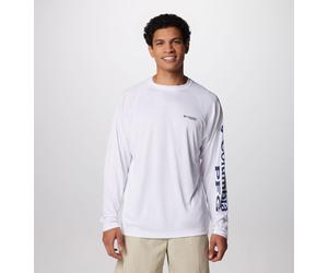 Columbia - Camiseta de manga larga PFG Terminal Tackle™ - Blanco - Talla L - Hombre