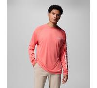 Columbia - Camiseta de manga larga PFG Terminal Tackle™ - Naranja - Talla S - Hombre