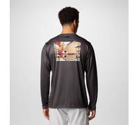 Columbia - Camiseta de manga larga Terminal Tackle PFG™ Fish Shine - Negro - Talla M - Hombre