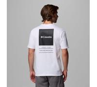 Columbia - Camiseta estampada Barton Springs™ - Blanco - Talla XXL - Hombre