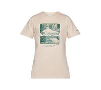 COLUMBIA Camiseta funcional arena / verde M arena / verde