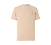 COLUMBIA Camiseta funcional 'Barton Springs™' ecru / negro / blanco M ecru / negro / blanco