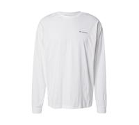 COLUMBIA Camiseta funcional 'Black Butte' gris / blanco M gris / blanco