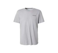 COLUMBIA Camiseta funcional gris moteado / rojo / rojo vino / negro XL gris moteado / rojo / rojo vino / negro