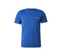COLUMBIA Camiseta funcional 'Kwick Hike' azul moteado / amarillo M azul moteado / amarillo