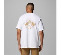 Columbia - Camiseta gruesa con estampado en la espalda CSC™ - Blanco - Talla M - Hombre