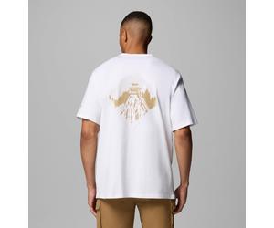 Columbia - Camiseta gruesa con estampado en la espalda CSC™ - Blanco - Talla S - Hombre