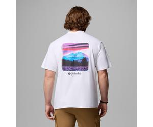 Columbia - Camiseta gruesa con estampado en la espalda CSC™ - Blanco - Talla XL - Hombre
