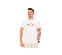 Columbia - Camiseta técnica con estampado Zero Rules™ Light - Blanco - Talla L - Hombre