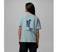 Columbia - Camiseta oversize con estampado Rolling Bend™ - Azul - Talla XS - Mujer