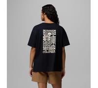 Columbia - Camiseta oversize con estampado Rolling Bend™ - Negro - Talla M - Mujer