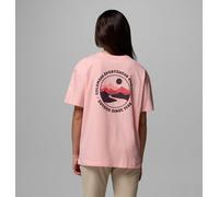 Columbia - Camiseta oversize con estampado Rolling Bend™ - Rojo - Talla L - Mujer