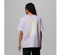 Columbia - Camiseta oversize con estampado Rolling Bend™ - Violeta - Talla S - Mujer