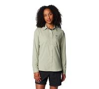 Camisa Columbia Silver Ridge Utility manga larga verde claro mujer - M