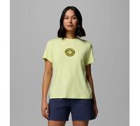 Columbia - Camiseta técnica con estampado Parsons Point™ - Amarillo - Talla XS - Mujer
