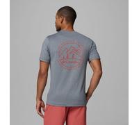 Columbia - Camiseta técnica con estampado Parsons Point™ - Gris - Talla XXL - Hombre