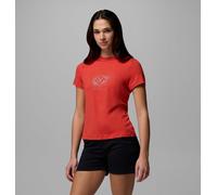 Columbia - Camiseta técnica con estampado Parsons Point™ - Rojo - Talla M - Mujer