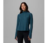 Columbia - Camiseta técnica con media cremallera Stealth Spring™ - Azul - Talla S - Mujer