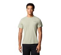 Columbia Camiseta para hombre Zero Rules Light SS Crew Verde Talla S