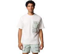 Columbia - Camisetas - Cove Beach Pocket Tee Sea Salt, Cool Green - Talla S - Blanco Blanco S