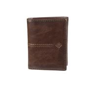 Columbia Cartera de Seguridad con Bloqueo RFID Plegable, Relieve marrón, Talla única para Hombre