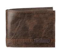 Columbia Cartera Delgada con Bloqueo 100% RFID Accesorio de Viaje-Billetera Plegable, Logotipo marrón, Taille Unique para Hombre