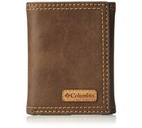 Columbia Cartera Triple con Bloqueo RFID Billetera, café Casual, Talla única para Hombre