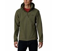 Columbia Cascade Ridge 2 Softshell, Chaqueta De Softshell Cortavientos Hombre, Stone Green, XL