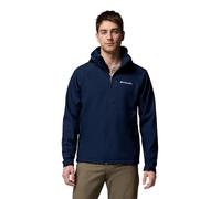 Columbia Cascade Ridge 3 Softshell, chaqueta softshell para hombre, azul marino universitario, talla L