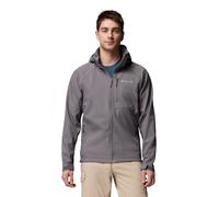 Columbia Cascade Ridge III Softshell, Chaqueta Lista para la Aventura Características: Resistente al Agua, Capucha Desmontable, Dobladillo Ajustable, Bolsillos Seguros, Mentonera - Hombre