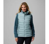 Columbia Powder Lite 2 Vest, Chaleco Acolchado Mujer, Azul aplastado, XXL