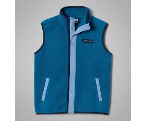 Columbia - Chaleco de forro polar sherpa Helvetia™ - Azul - Talla M (10-12 a) - Jóvenes