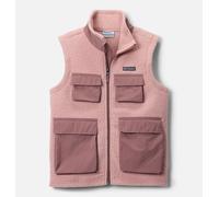 Columbia - Chaleco de forro polar texturizado Jasper Ridge™ - Rojo - Talla L (14-16 a) - Jóvenes