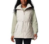 Columbia Chaleco medio Copper Crest II para mujer, Piedra oscura, M