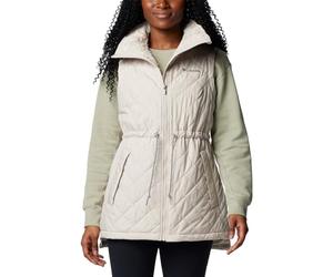 Columbia Chaleco medio Copper Crest II para mujer, Piedra oscura, M